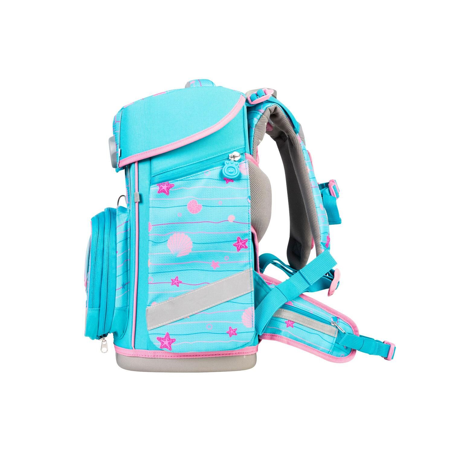 School Mood Champion Maxx Pro Lilly (Meerjungfrau), 7-tlg. Schulranzenset