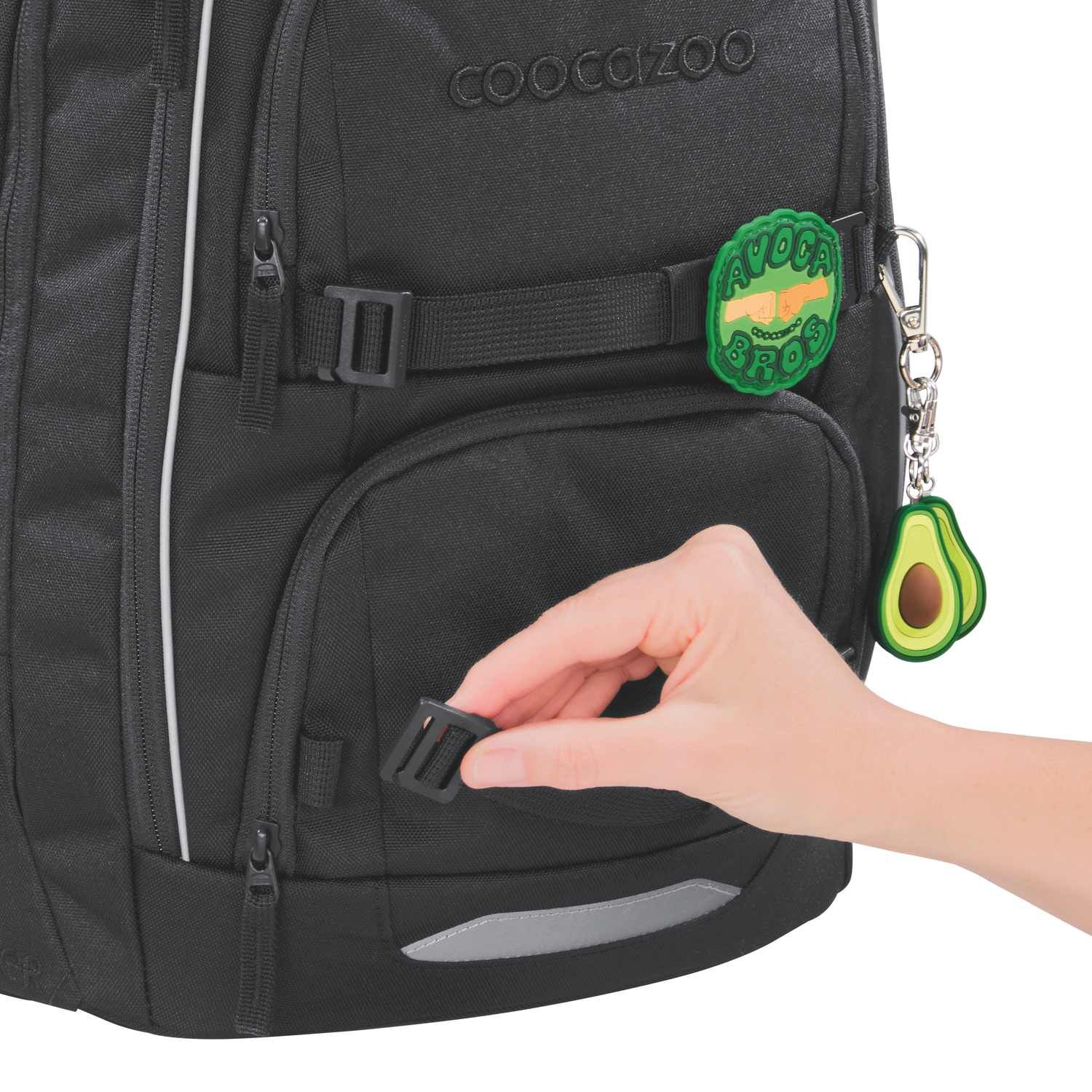 coocazoo Schulrucksack PORTER, Black Coal