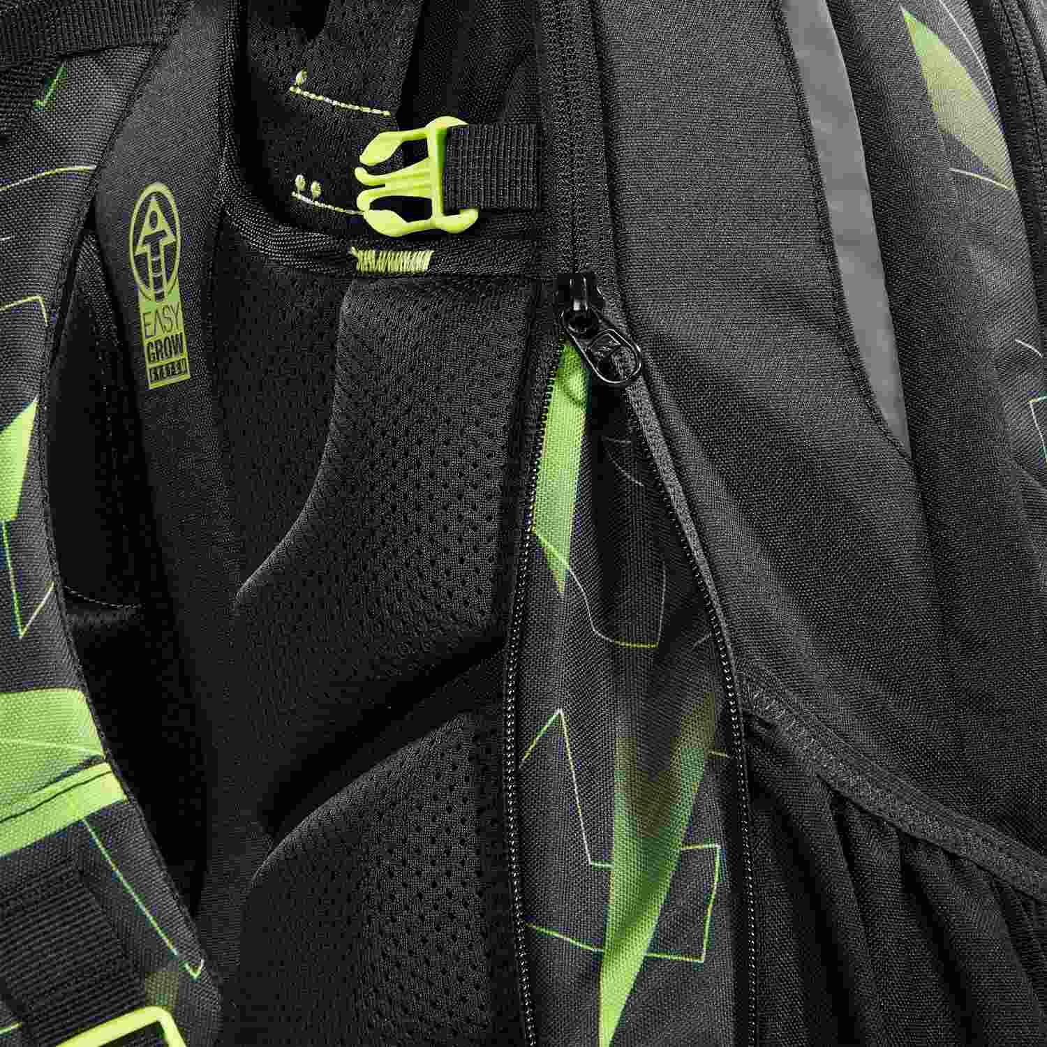 coocazoo Schulrucksack PORTER, Lime Flash