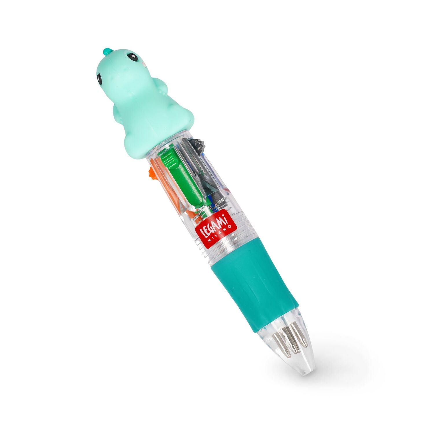 Legami Kugelschreiber 4 Farben - MINI MAGIC RAINBOW - DINO