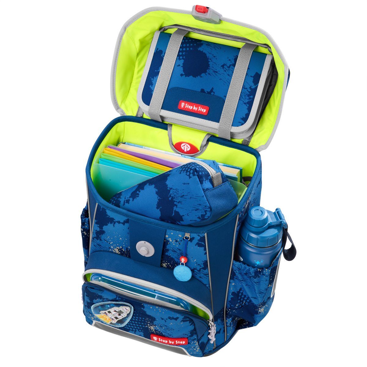 Step by Step CLOUD REFLECT Schulranzen-Set "Rocket Novo", 5-teilig
