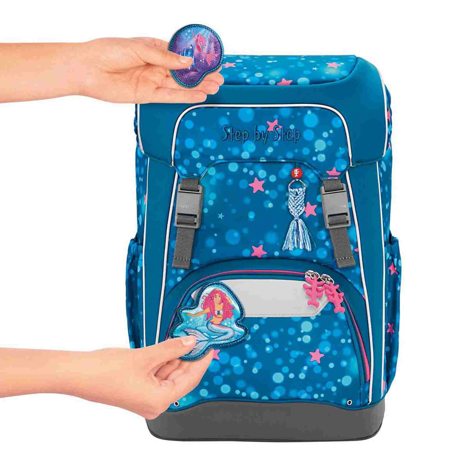 Step by Step GIANT Schulrucksack-Set "Mermaid Lola", 5-teilig