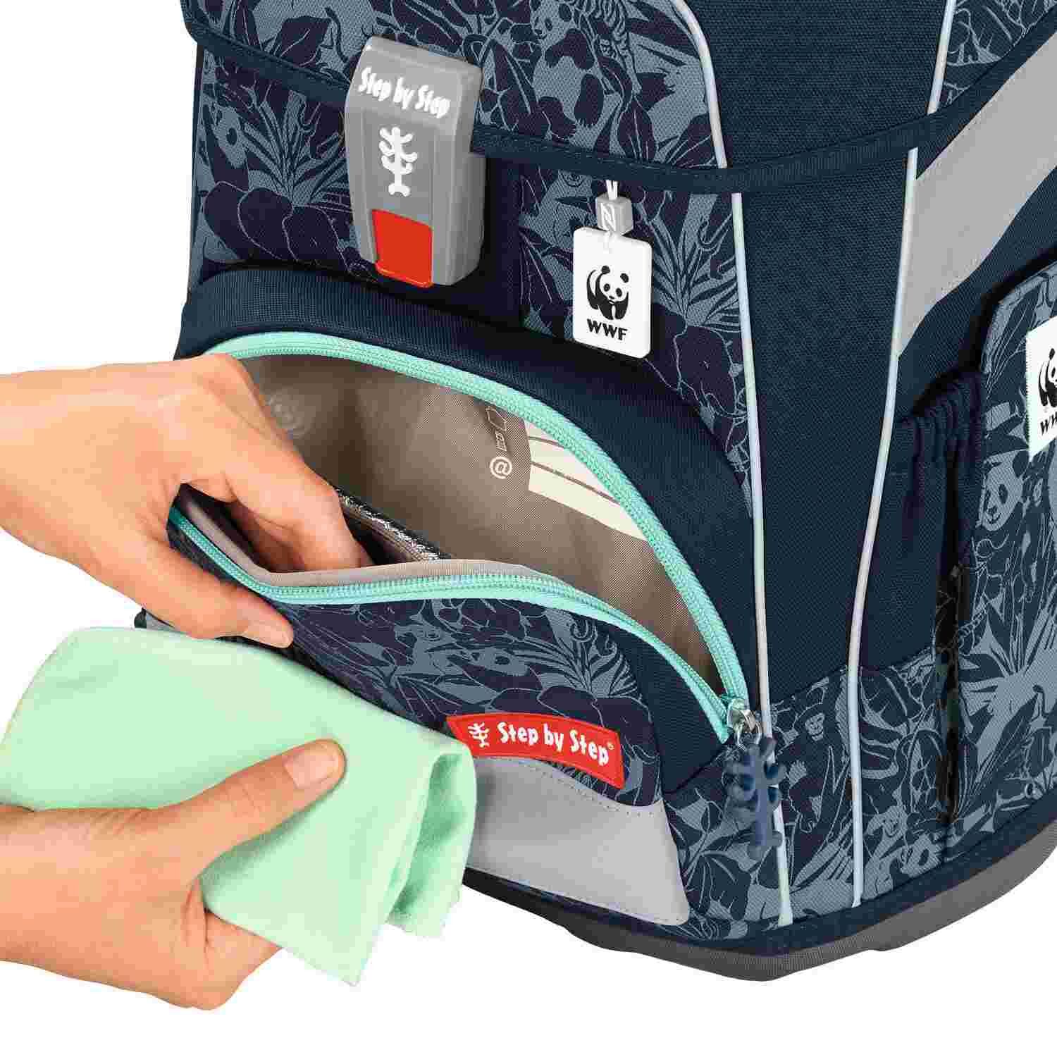 Step by Step CLOUD WWF Schulranzen-Set "Little Lion", 5-teilig