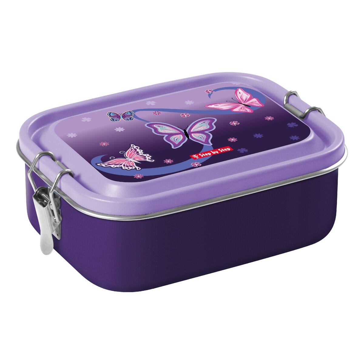 Step by Step Edelstahl-Lunchbox „Sweet Butterfly”