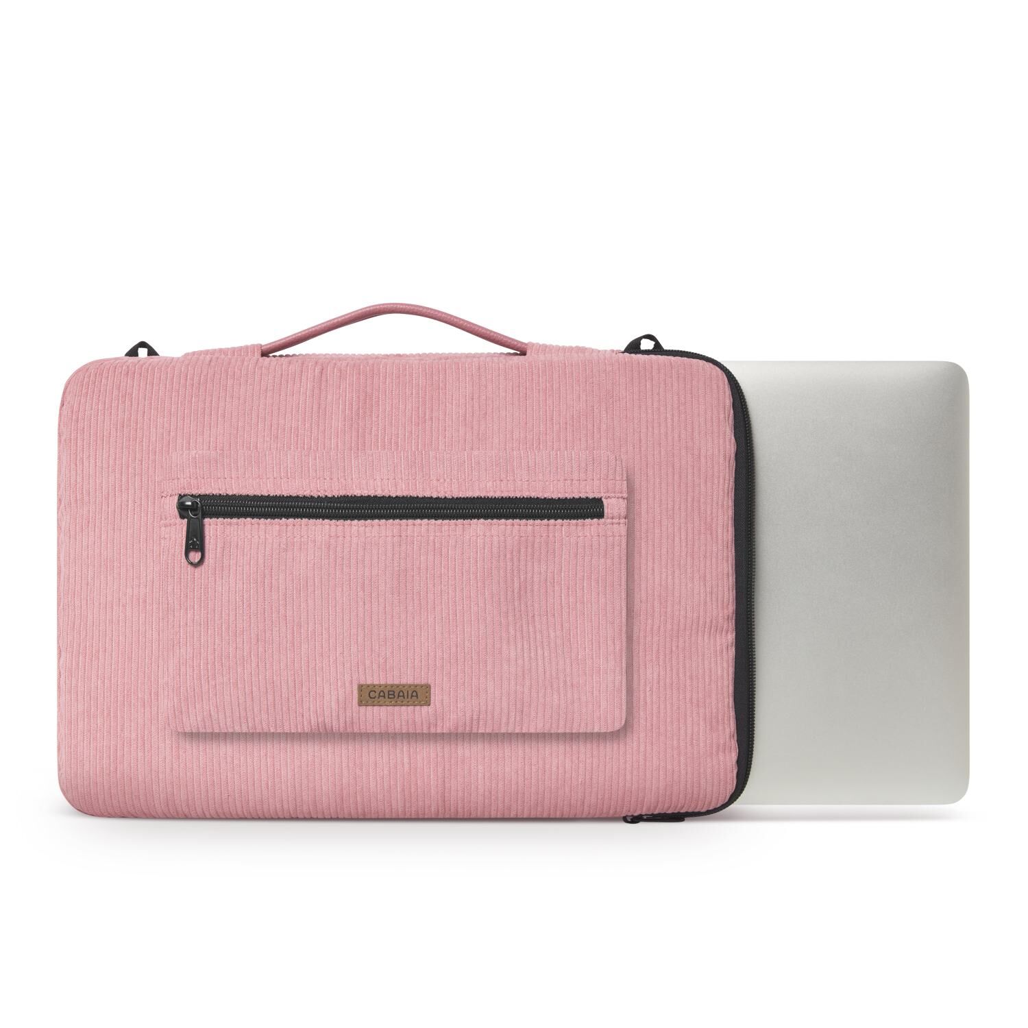CABAIA GOLD COAST Velvet Recycled Laptop Case 15/16 Pink