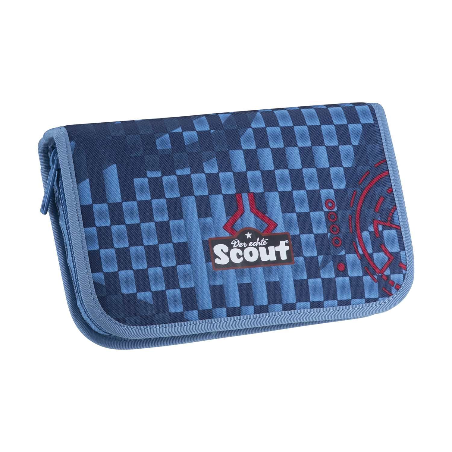 Scout Micro Schulranzen-Set 4 teilig Safety Light Space Explorer