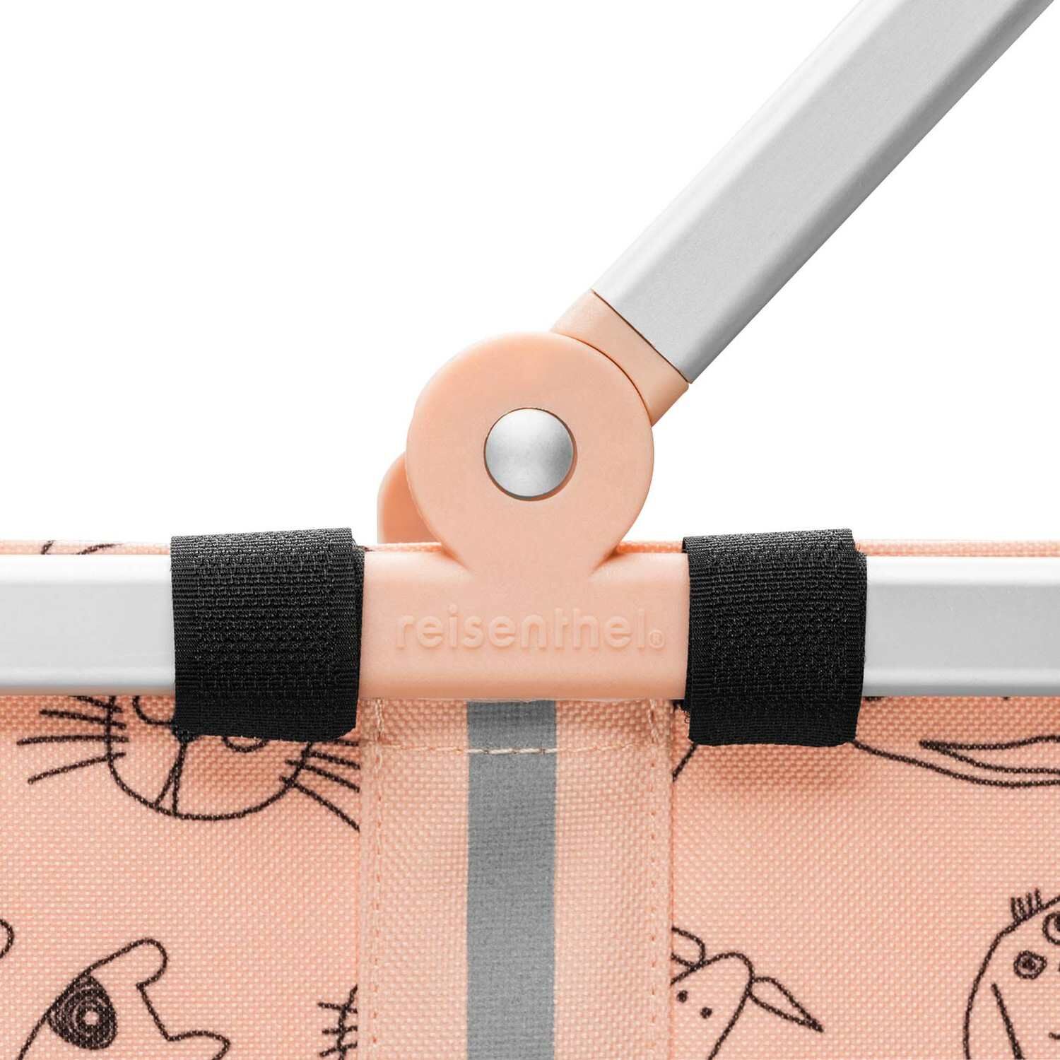 reisenthel Einkaufskorb carrybag XS kids cats and dogs rose