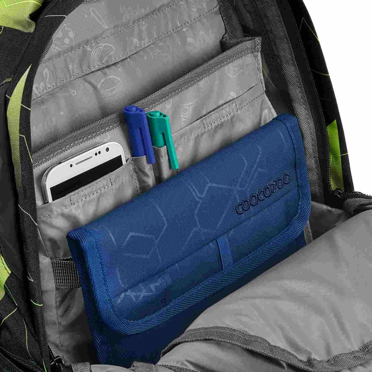 coocazoo Schulrucksack JOKER, Lime Flash coocazoo Schulrucksack JOKER, Lime Flash