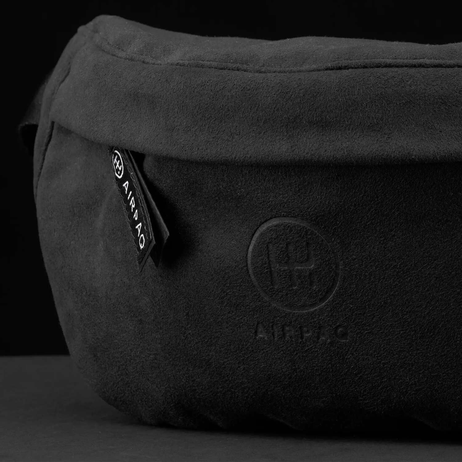 Airpaq Bauchtasche Hip Baq Ultra-Suede Black