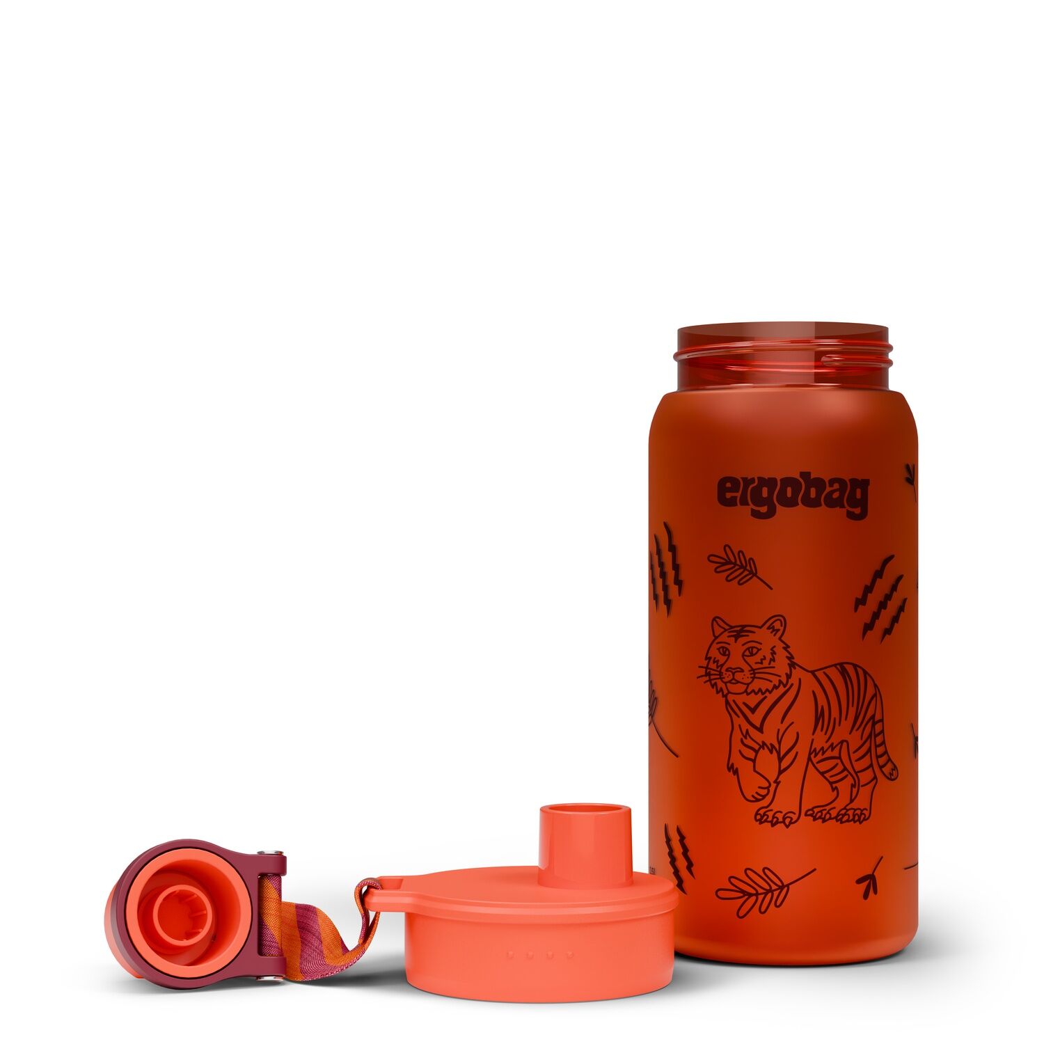 ergobag Trinkflasche Tiger