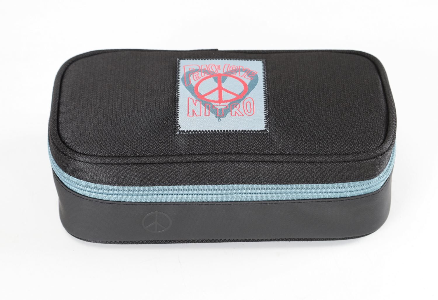 Nitro Mäppchen PENCIL CASE XL Peace Love Nitro schwarz