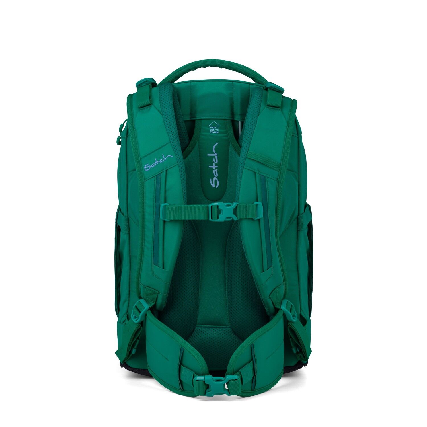 Satch pack Schulrucksack Set Fearless Green