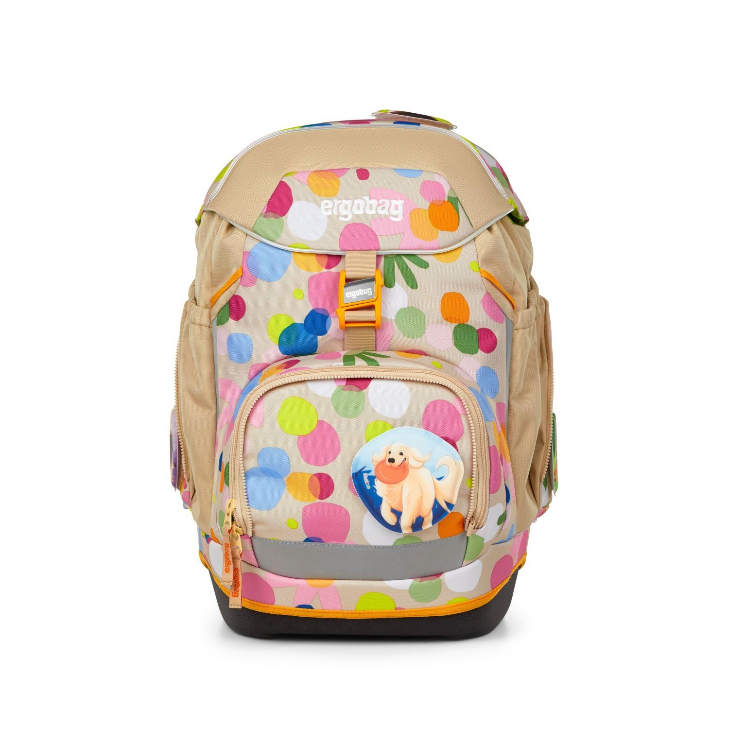 ergobag pack Schulrucksack-Set Flower PowBär