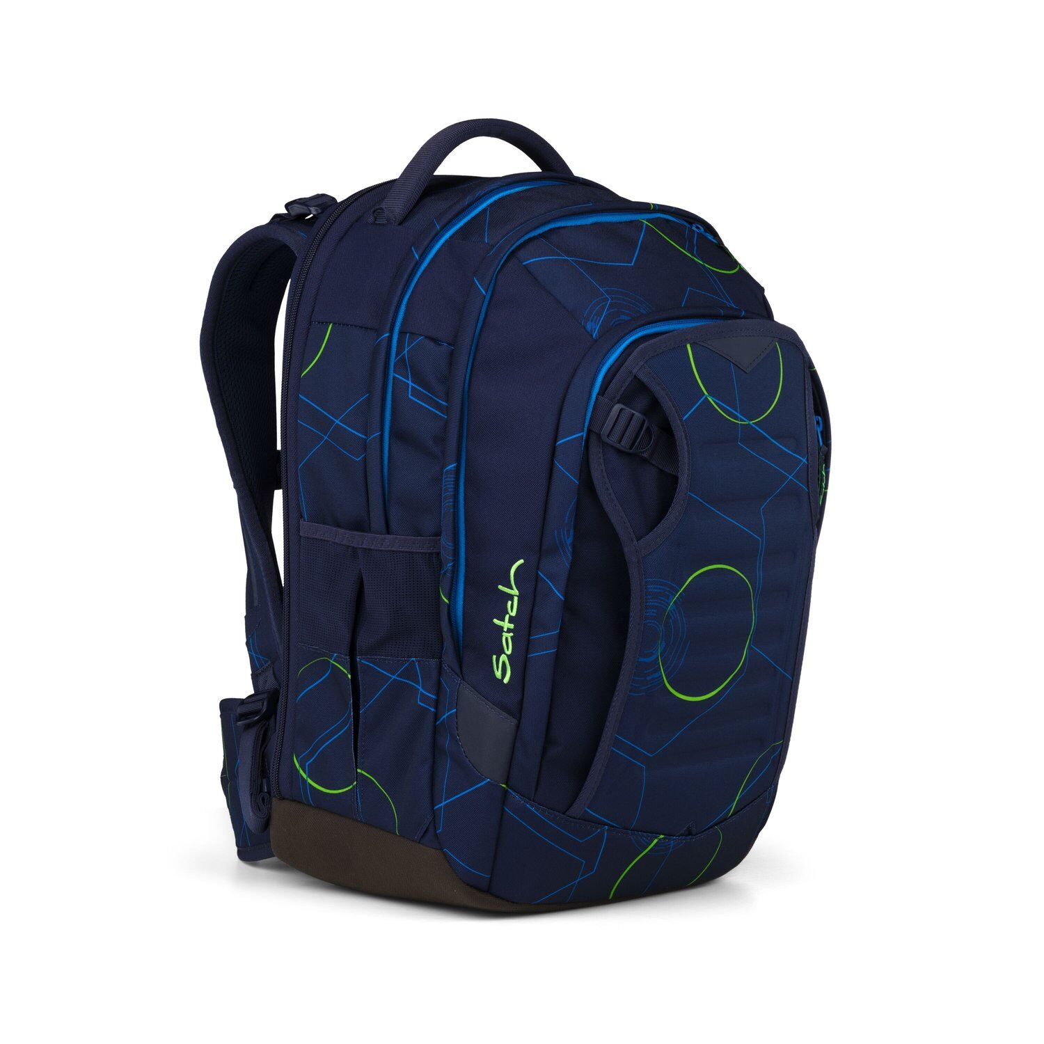 Satch match plus Schulrucksack Blue Tech