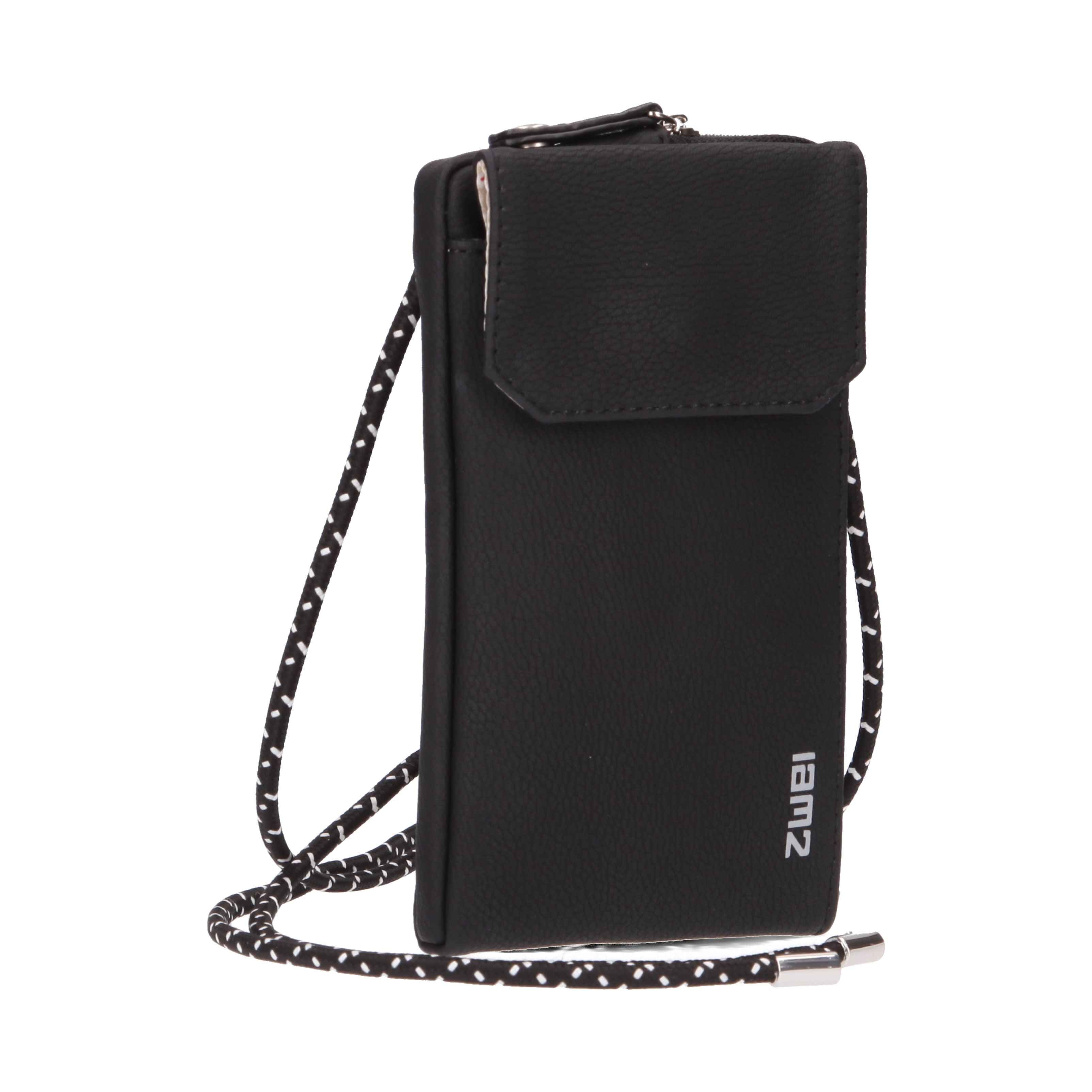 zwei MADEMOISELLE.M Phone Bag MP30 nubuk-black