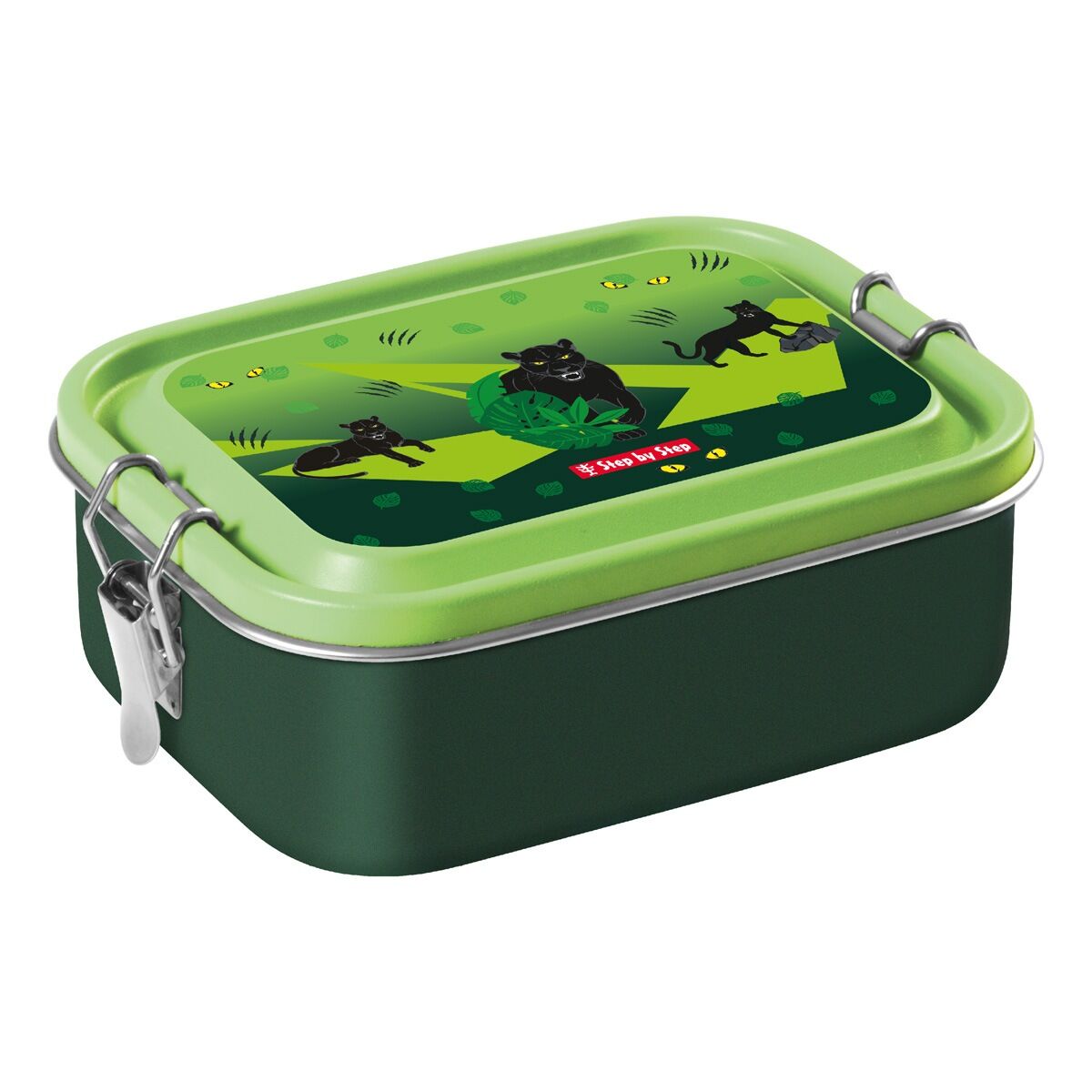 Step by Step Edelstahl-Lunchbox „Black Cat”