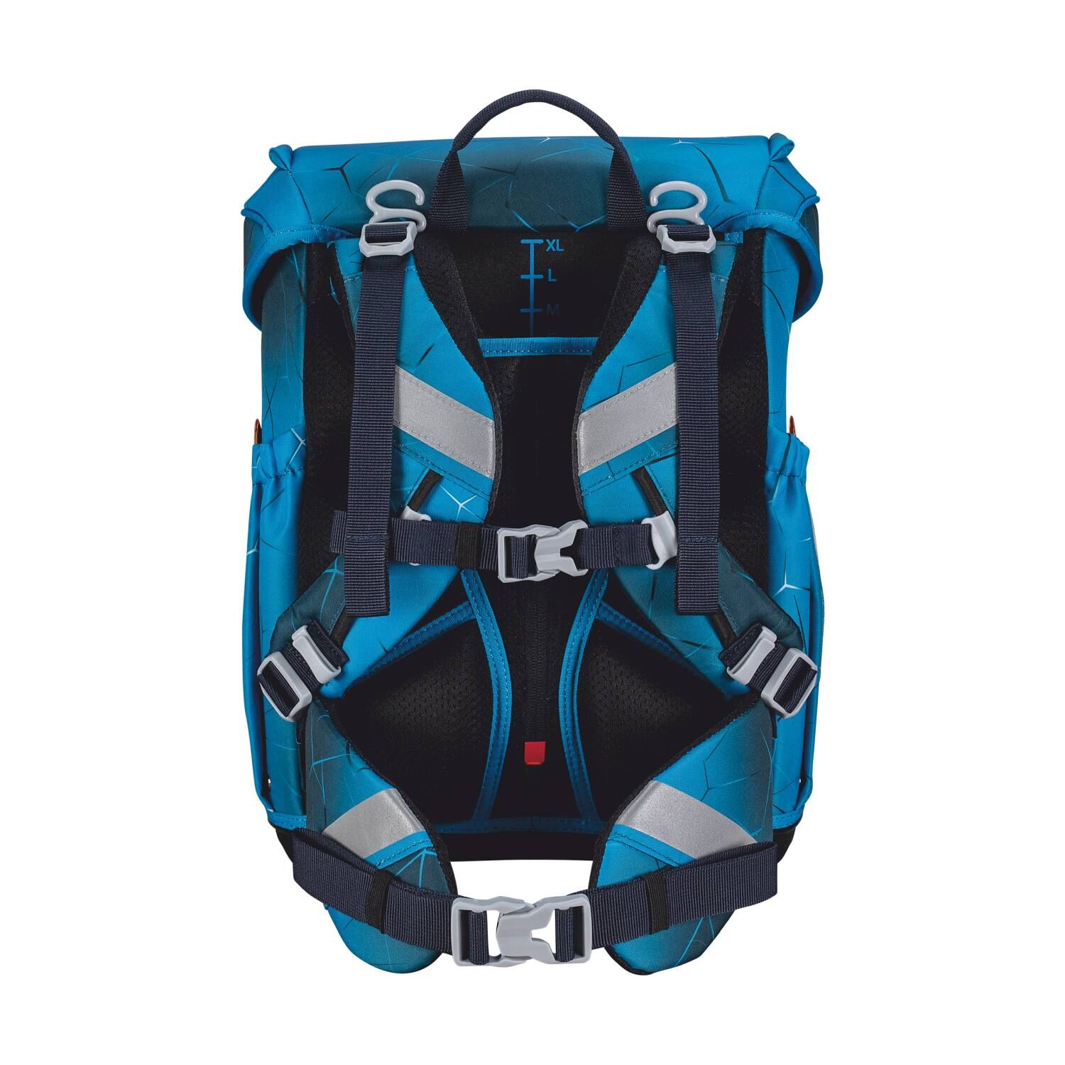 Scout Neo Schulranzen-Set 4 teilig Exklusiv Safety Light Polar Blue