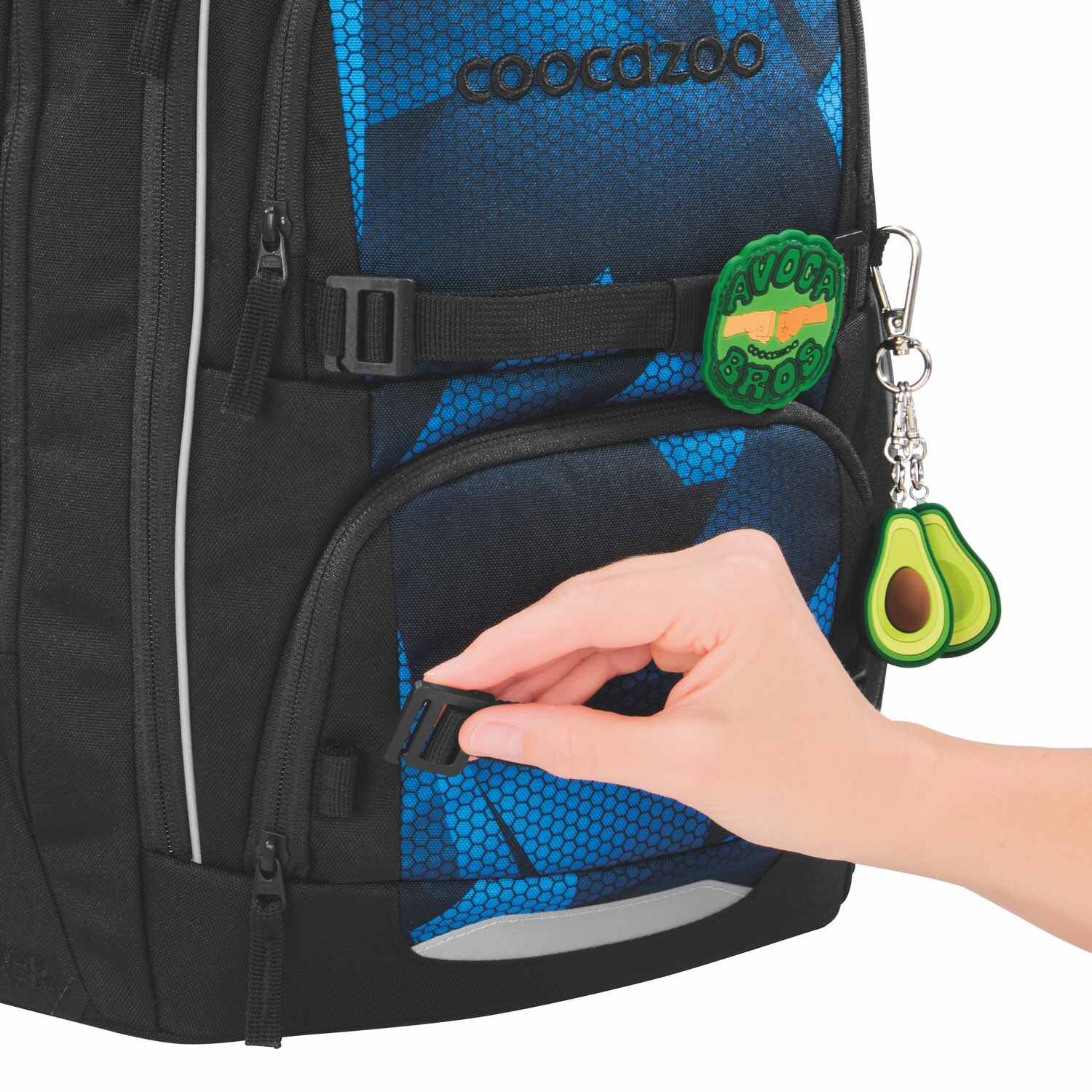 coocazoo Schulrucksack PORTER, Electric Ice