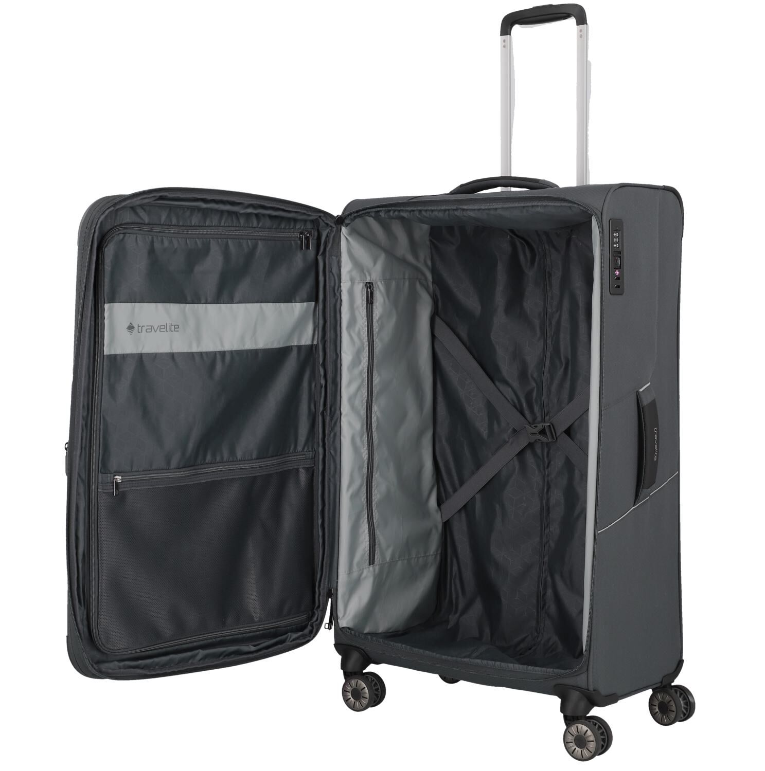 Travelite Koffer SKAII 4w Trolley L, Gipfelgrau