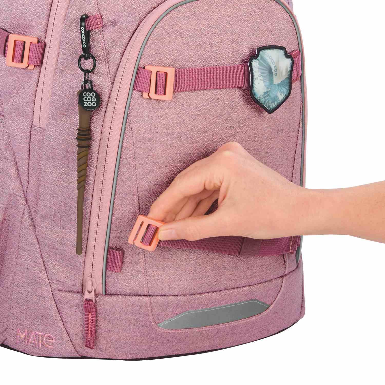 coocazoo Schulrucksack MATE, Mixed Faded Rose