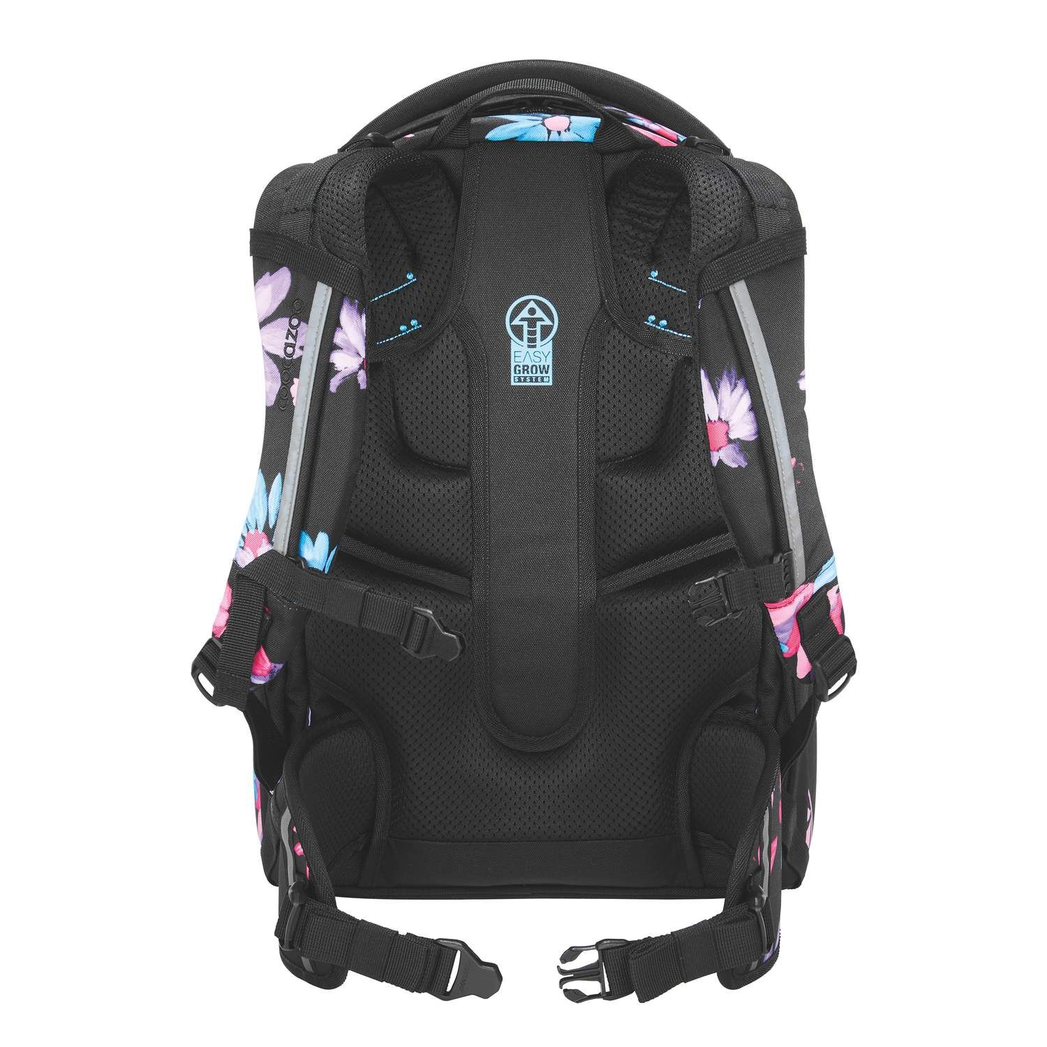 coocazoo Schulrucksack PORTER, Floral Artnight