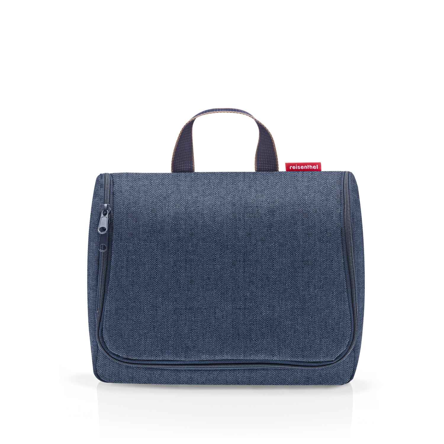 reisenthel Kulturtasche toiletbag XL herringbone dark blue