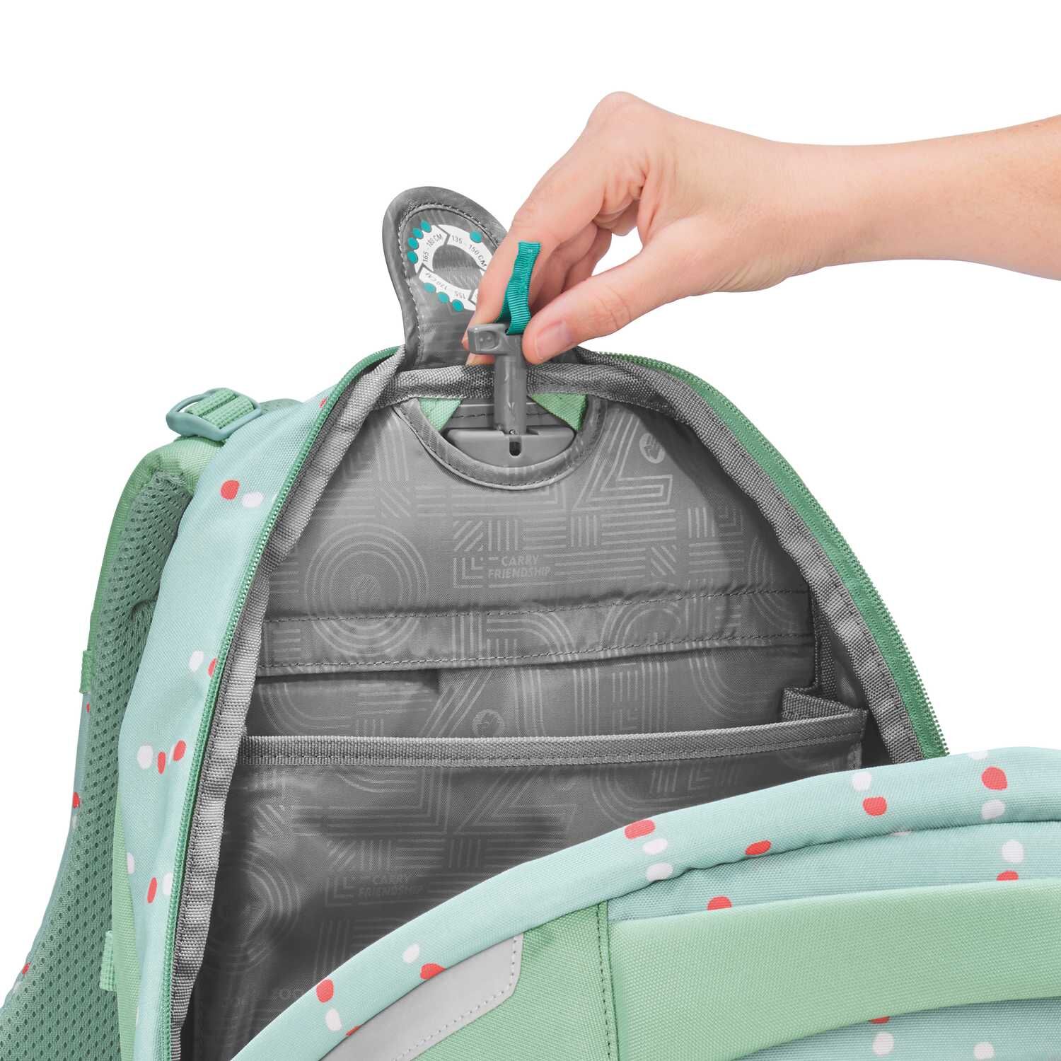 coocazoo Schulrucksack PORTER, Dancing Dots