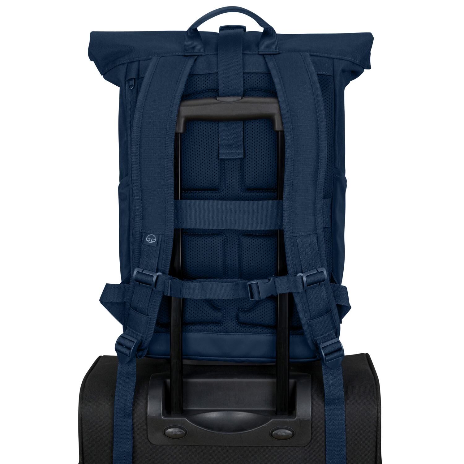Johnny Urban Rolltop Rucksack Allen Medium Dark Blue