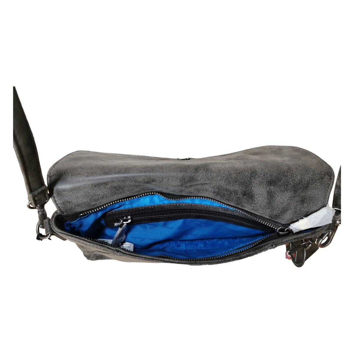 Fritzi aus Preußen Allana Scaly Black Clutch Umhängetasche