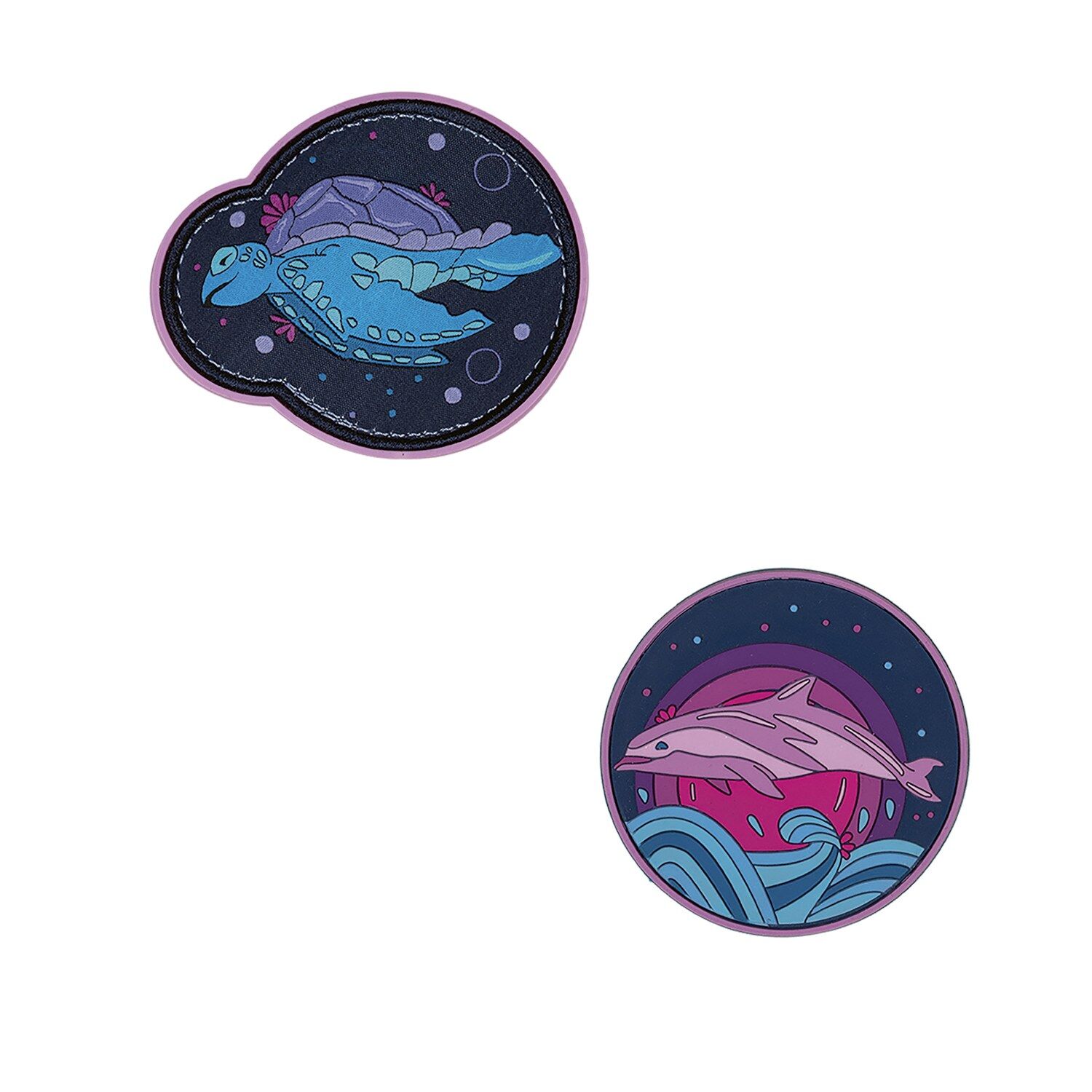 DerDieDas Wechselbuttons, 2tlg. Deep Ocean