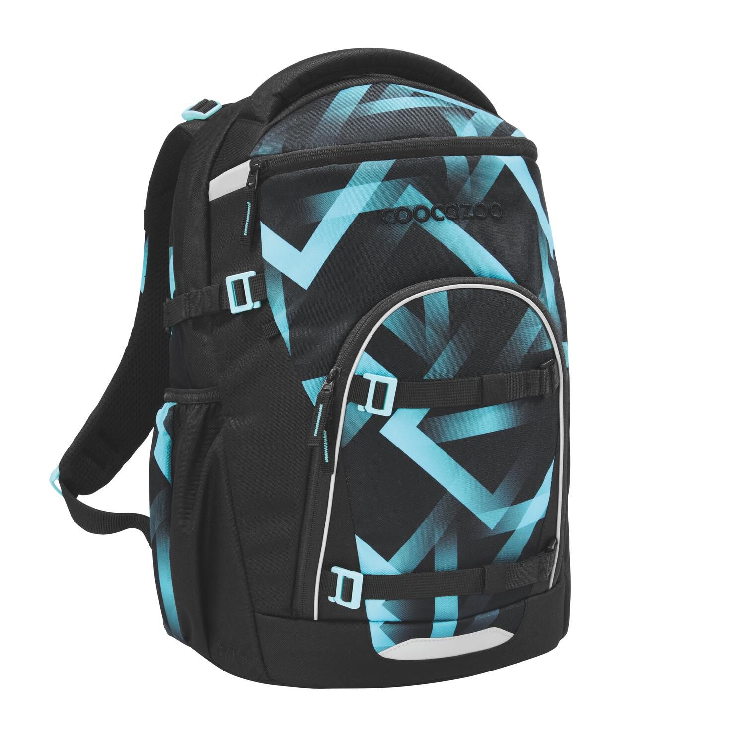 coocazoo Schulrucksack BYTE, Laser Lights