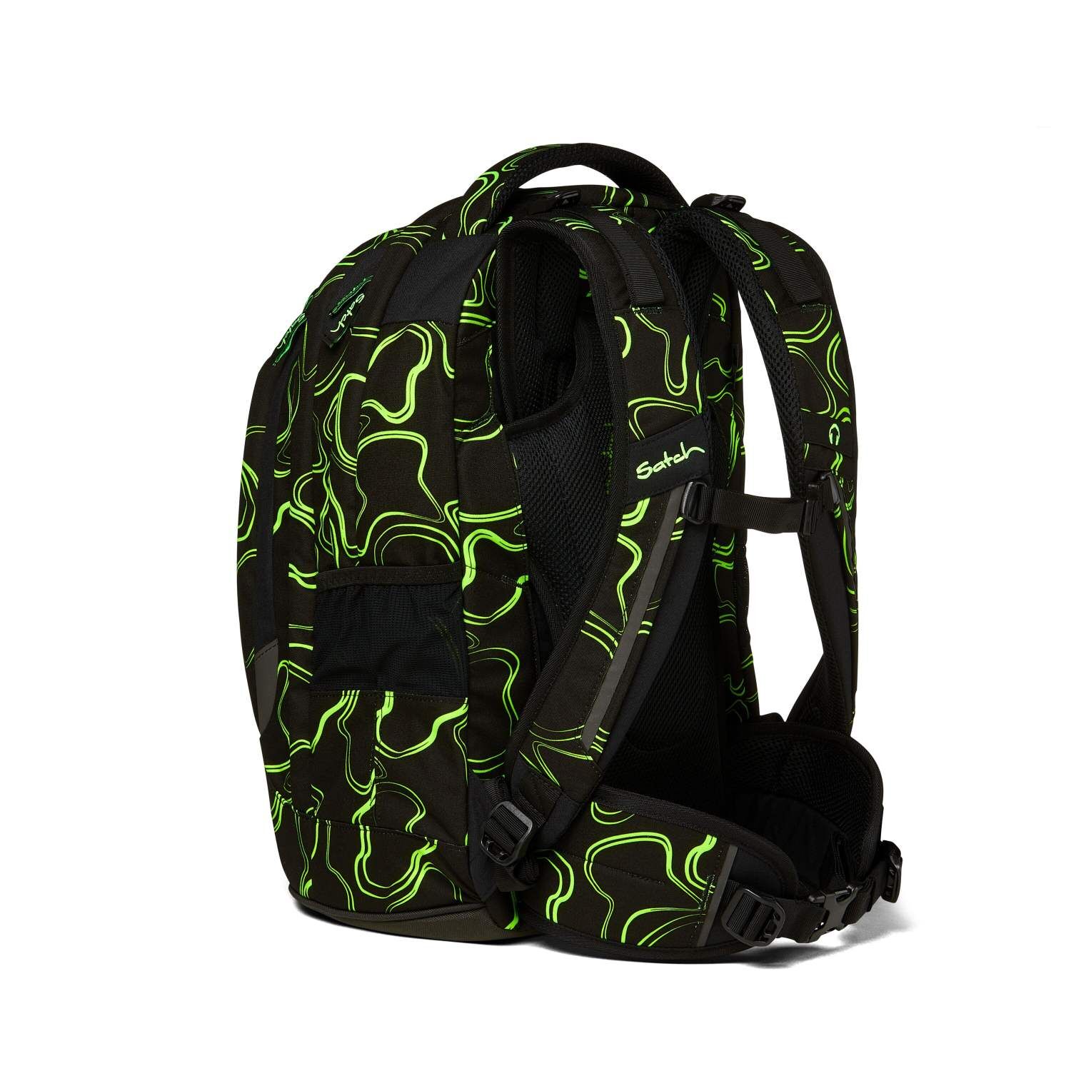 Satch pack Schulrucksack Green Supreme New