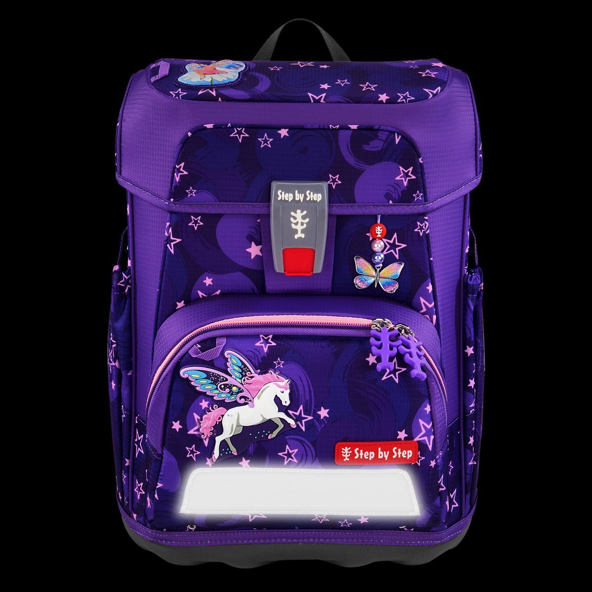 Step by Step CLOUD Schulranzen-Set "Pegasus Liv", 5-teilig