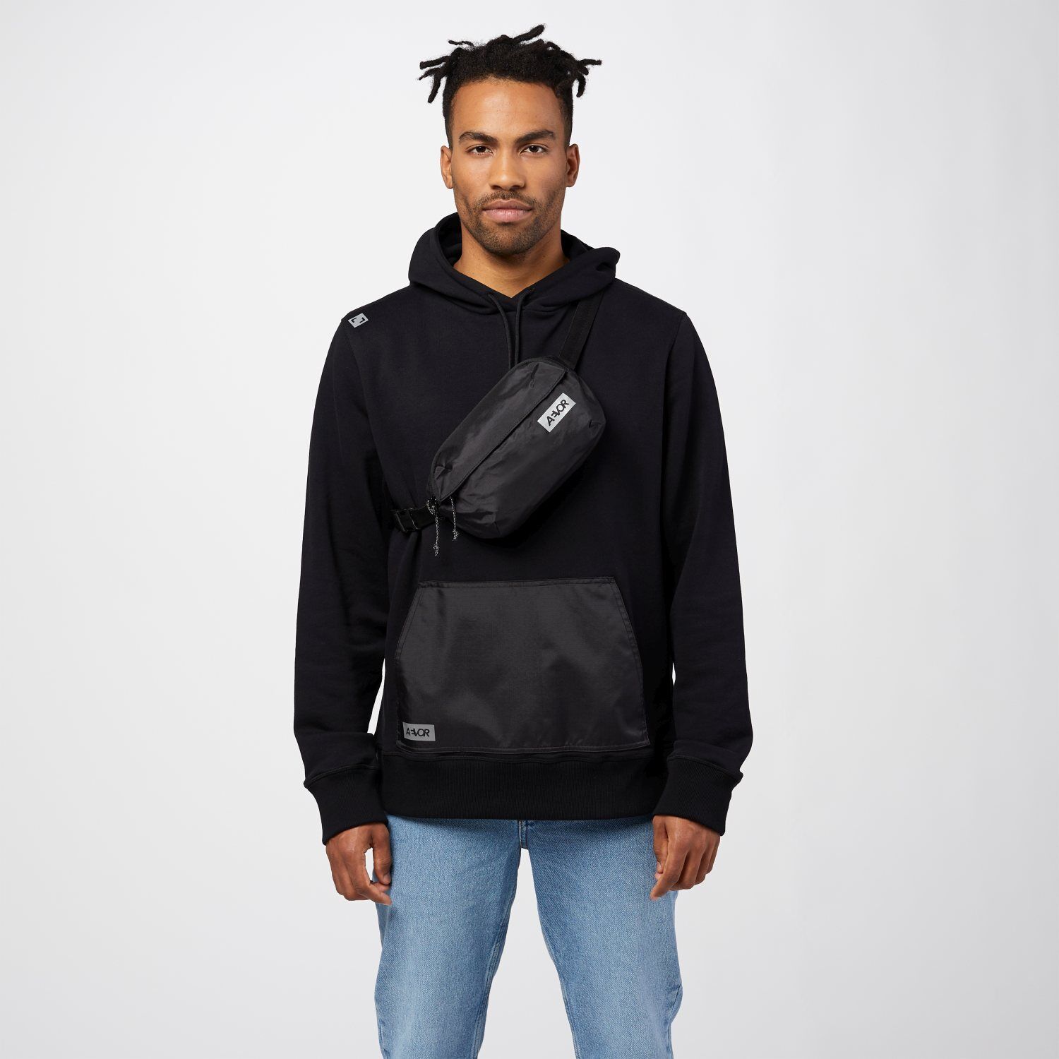 Aevor Gürteltasche Hipbag Ease Ripstop Black