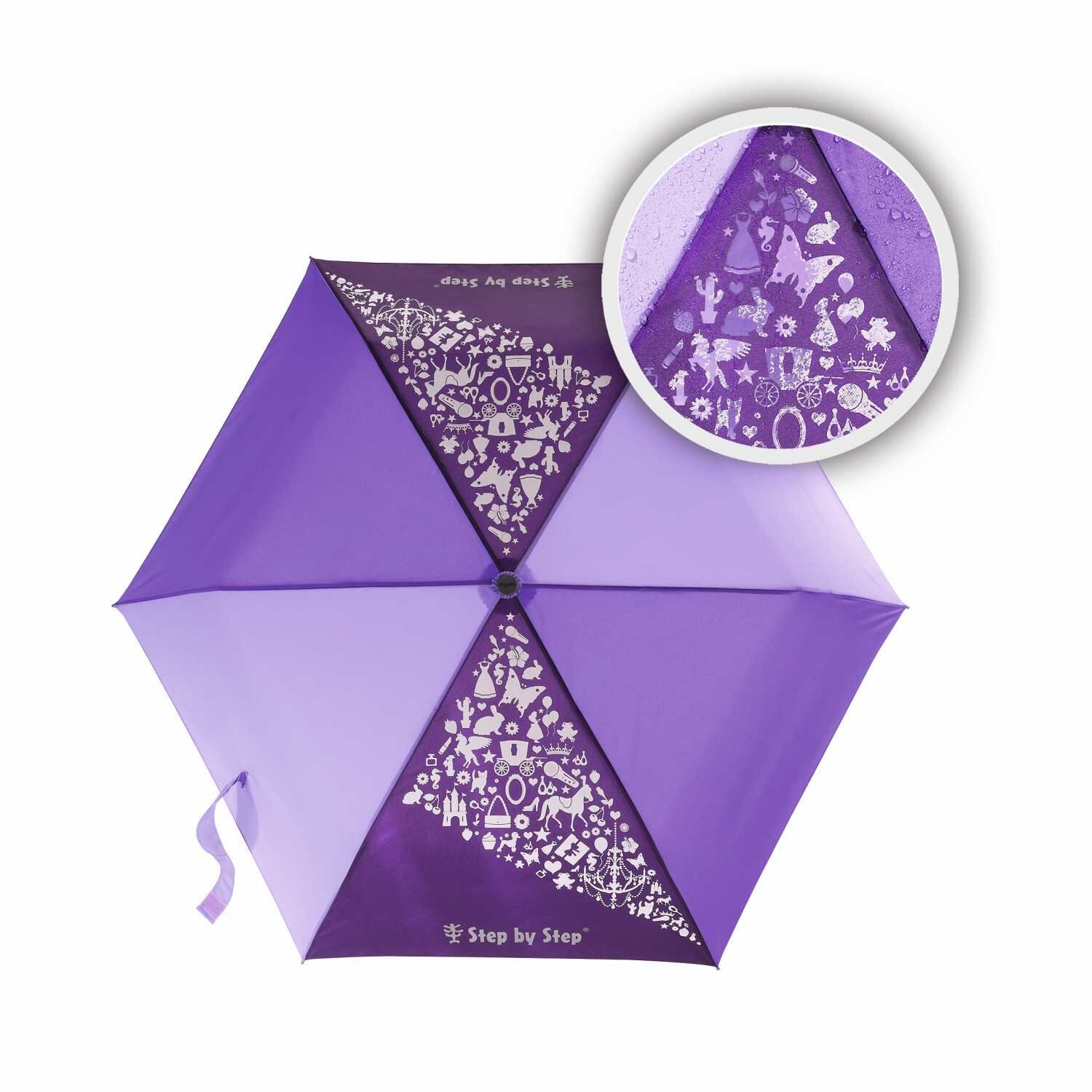 Step by Step Regenschirm "Purple", Magic Rain EFFECT