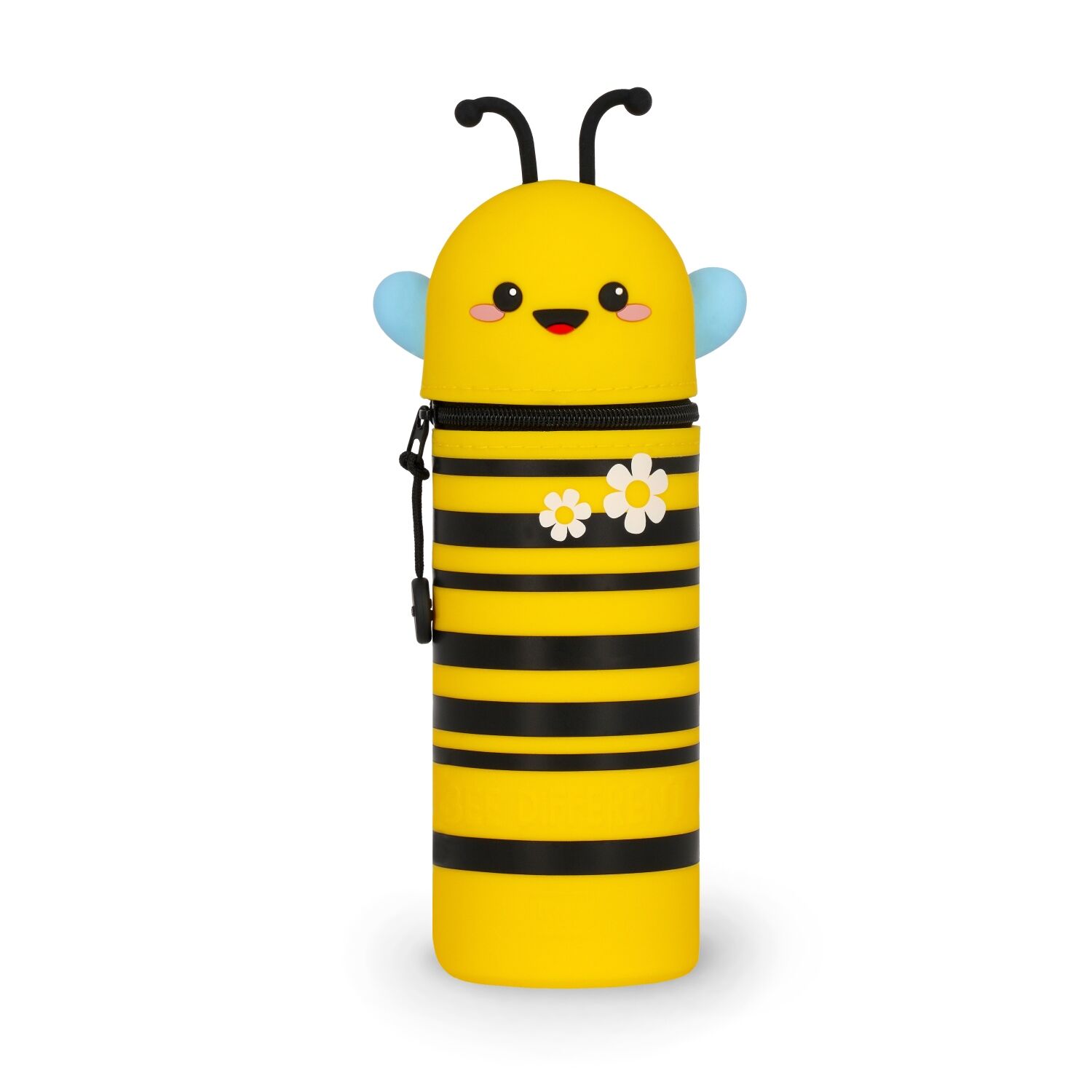 Legami 2-in-1-Federmäppchen aus Silikon - Kawaii - Bee