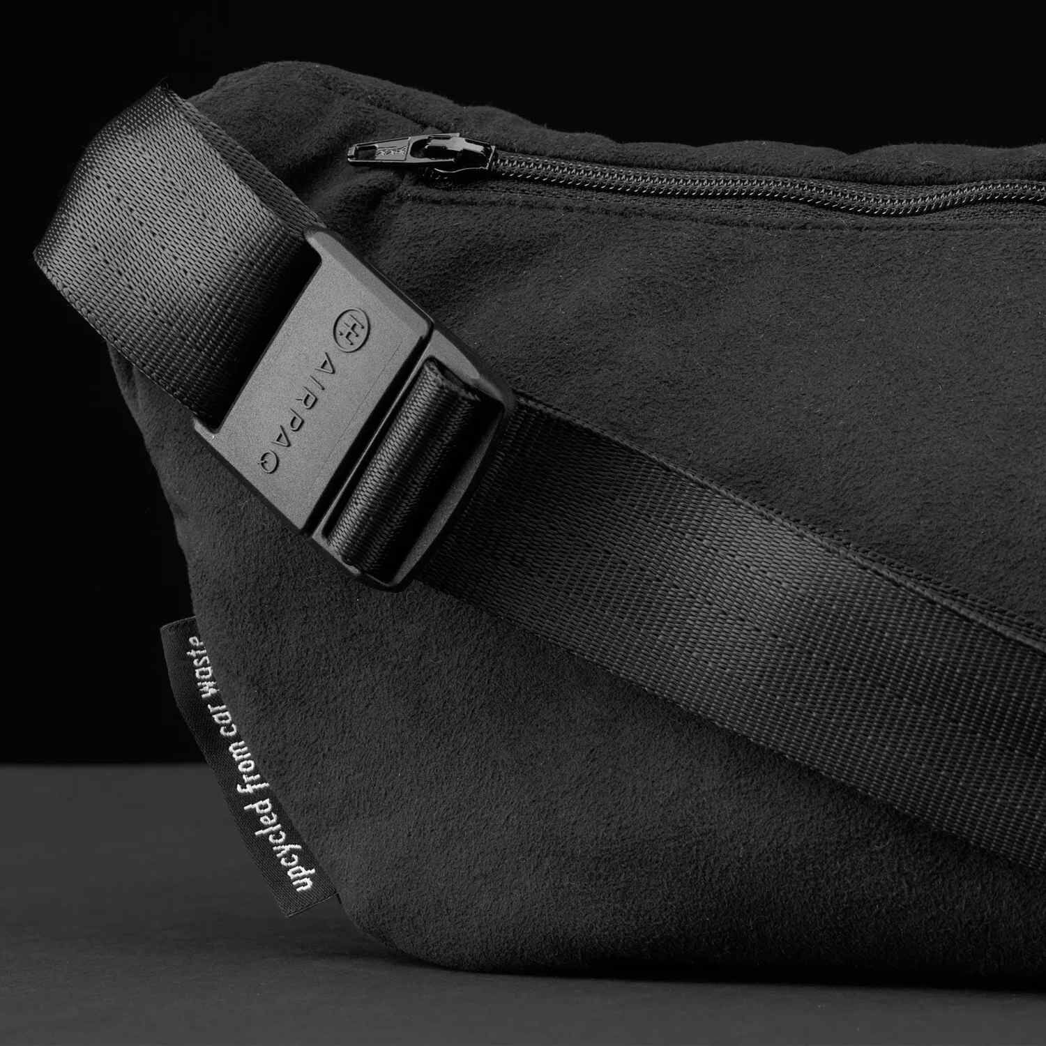 Airpaq Bauchtasche Hip Baq Ultra-Suede Black