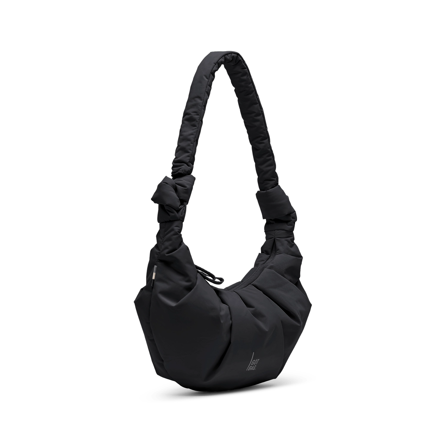 GOT BAG Umhängetasche PLEAT MOON BAG SMALL black