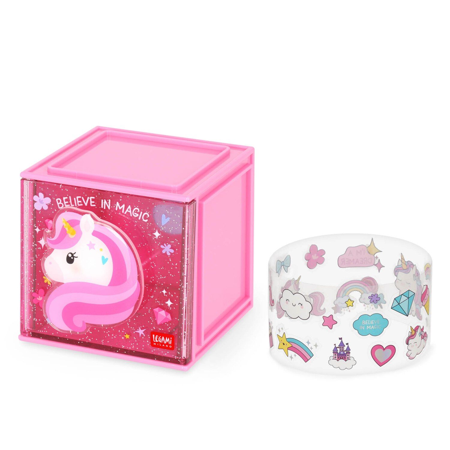 Legami Schreibtisch Organizer - CUTIE CUBE - UNICORN