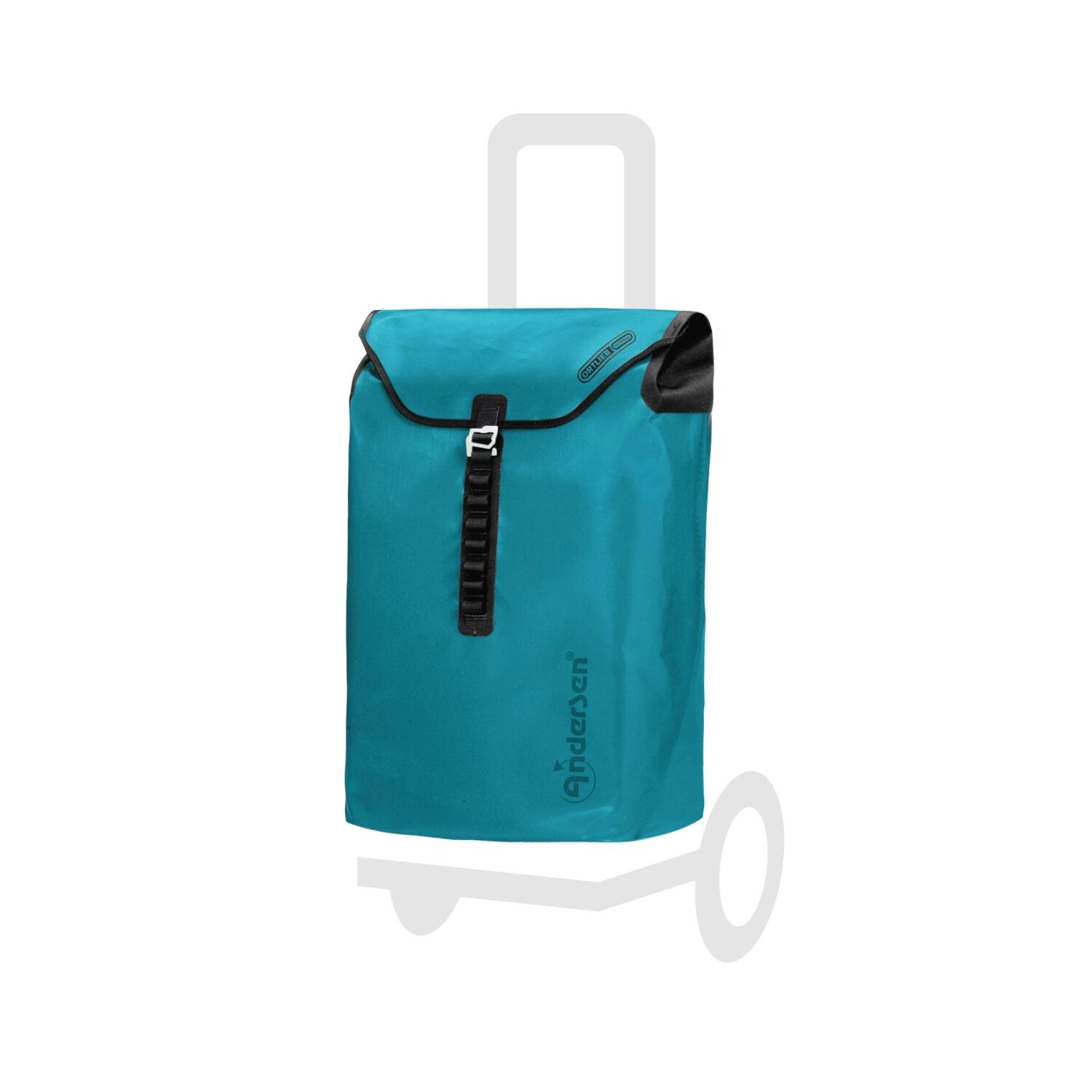 Andersen Einkaufstrolley Tasche Ortlieb petrol