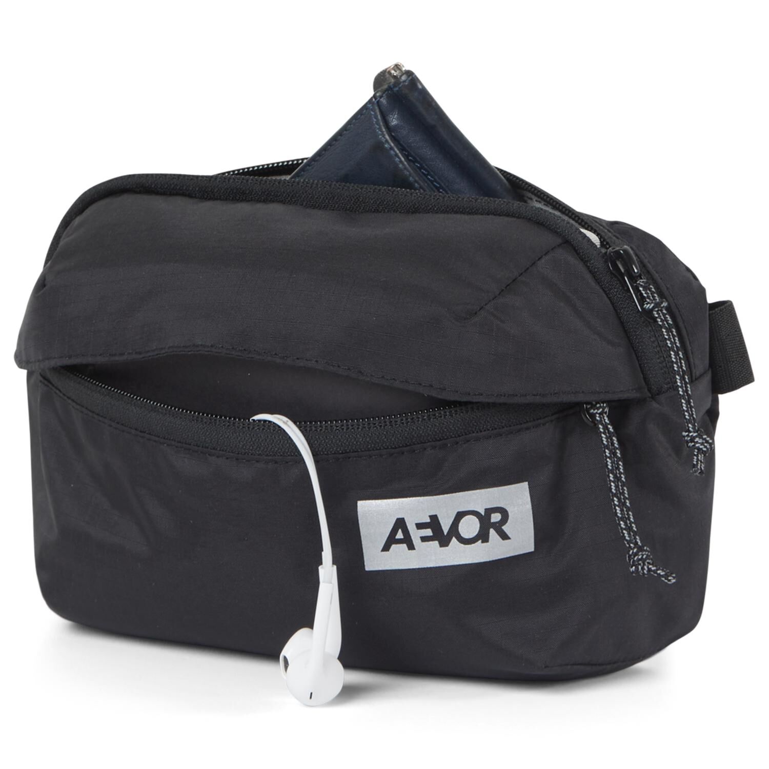 Aevor Gürteltasche Hipbag Ease Ripstop Black
