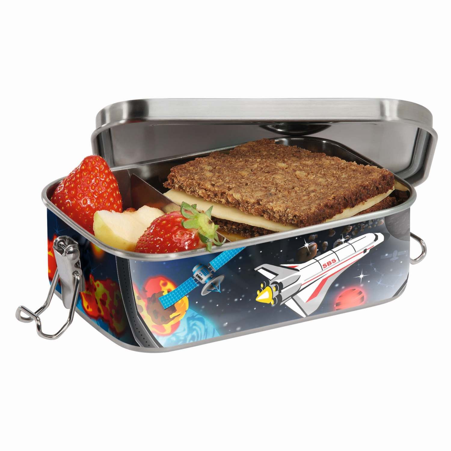Step by Step Edelstahl-Lunchbox "Sky Rocket Rico"