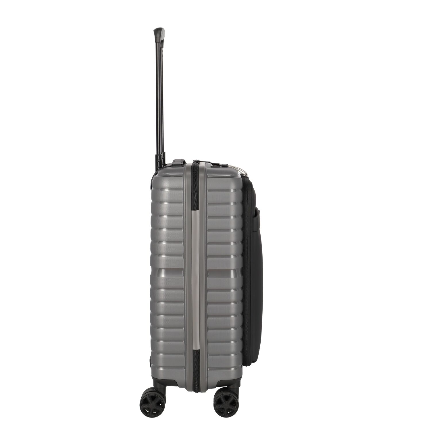 Travelite TRIENT 4w Trolley S Vortasche, Anthrazit