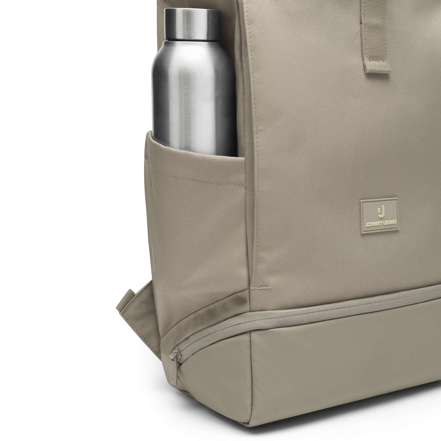 Johnny Urban Rolltop Rucksack Allen Medium Desert Grey
