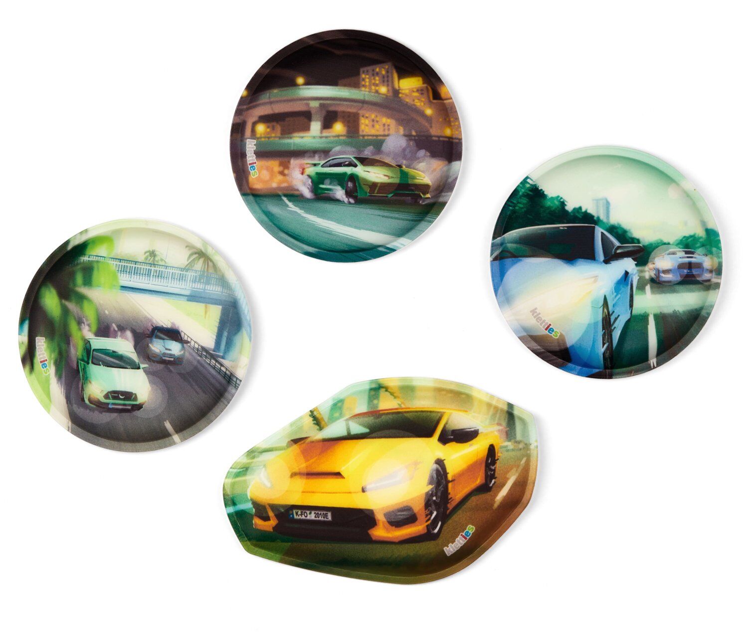 ergobag cubo light Schulranzen-Set CyBär Race