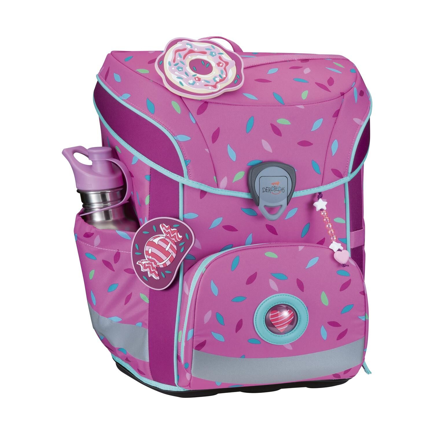 DerDieDas ErgoFlex Easy Sweet Sprinkles Schulranzenset 5-teilig