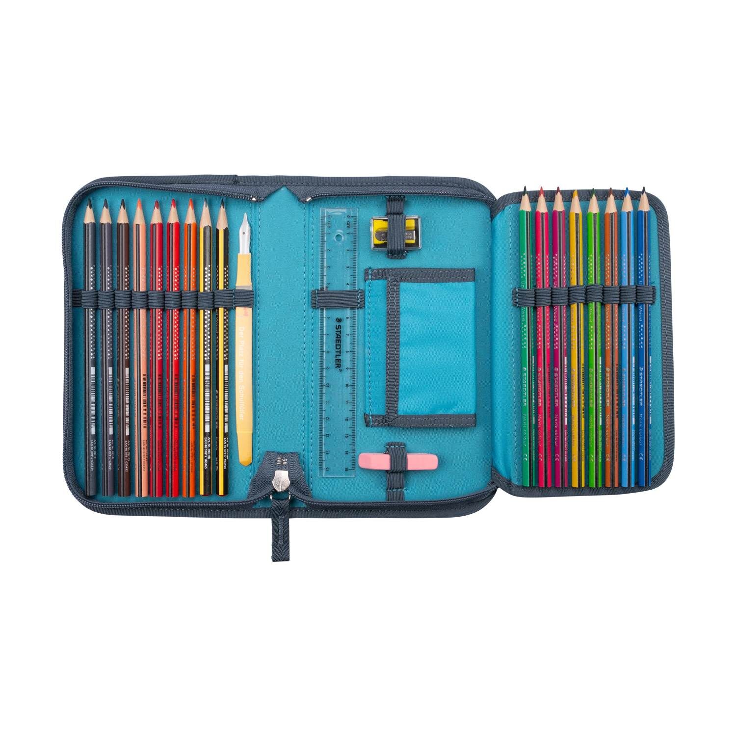 DerDieDas ErgoFlex Easy Schulranzenset 5 teilig Ninja Fighter
