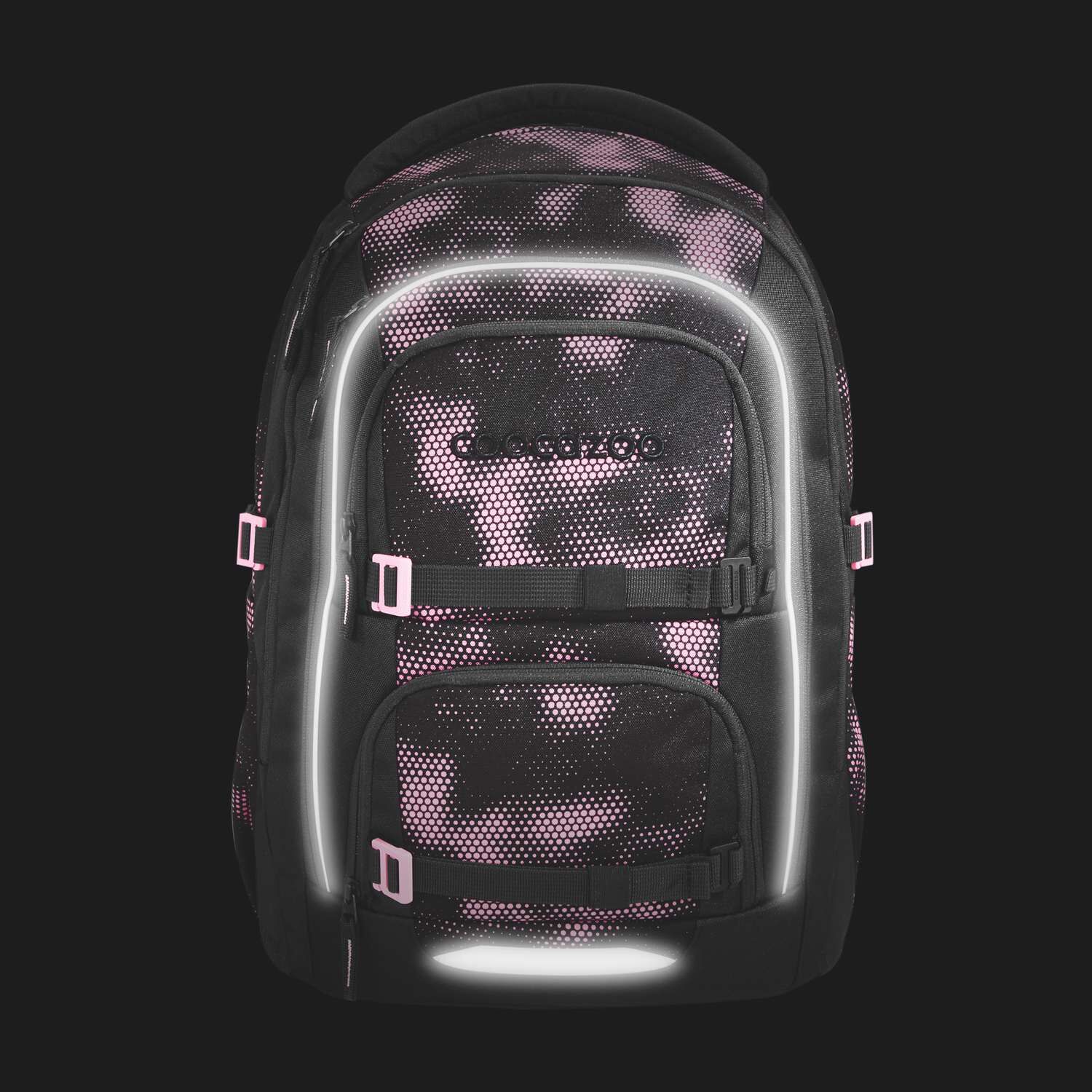 coocazoo Schulrucksack PORTER, Pink Illusion