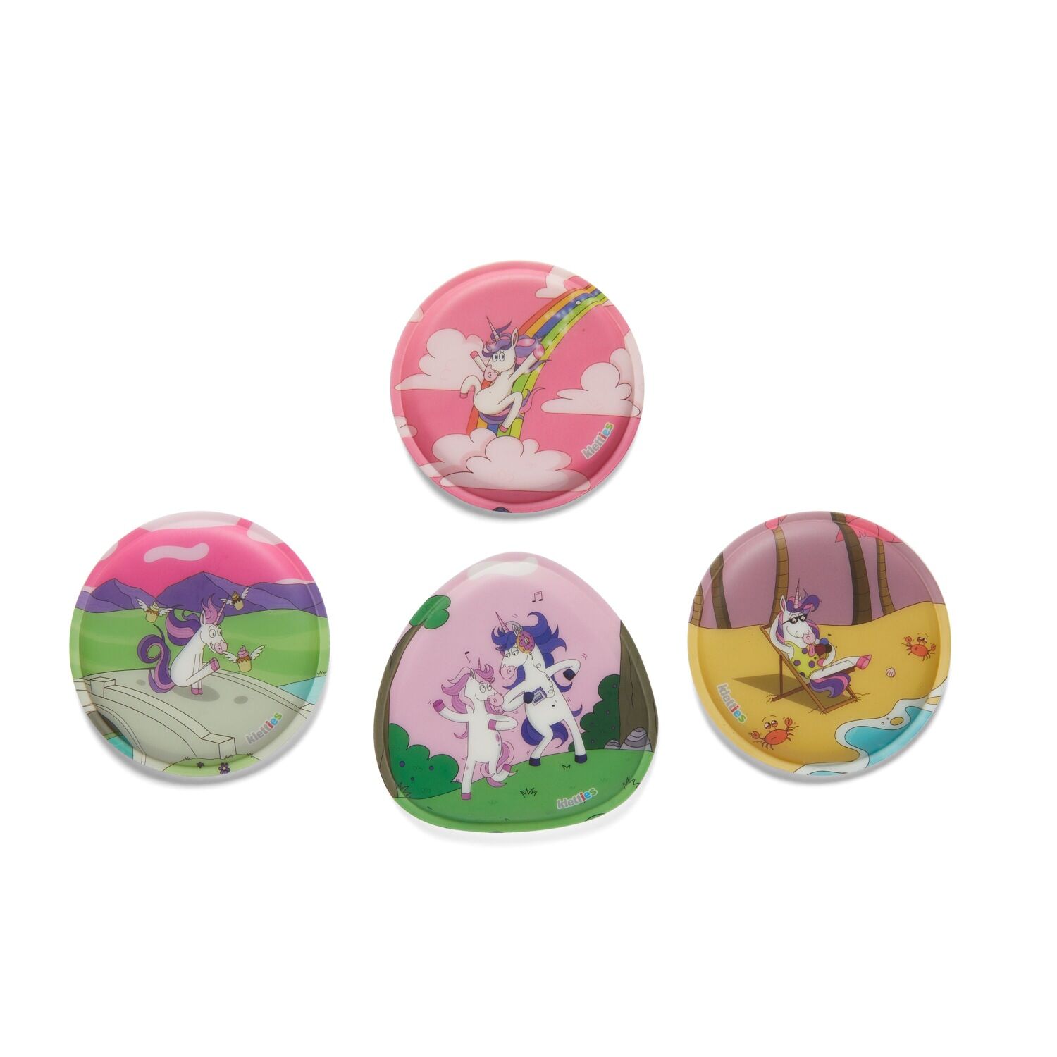 ergobag pack Schulrucksack-Set Neo KuntBärbuntes Einhorn