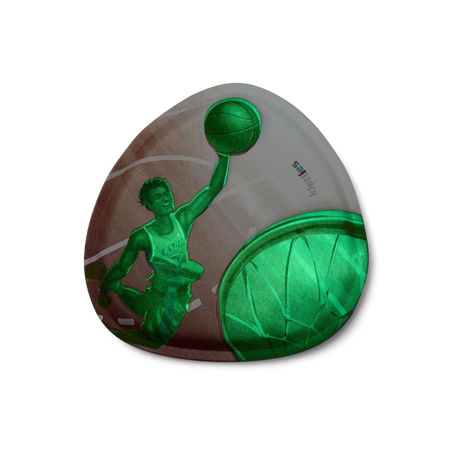 ergobag Klettie Basketball Glow in the Dark